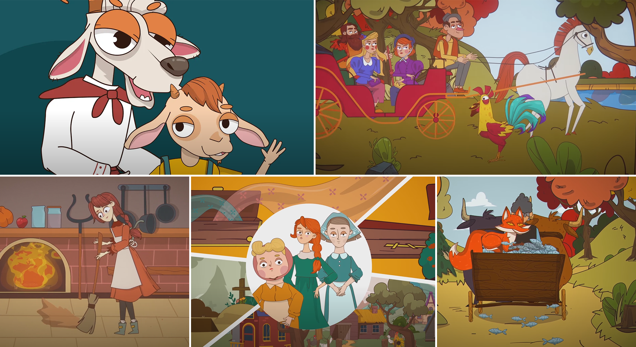 2D Animated Fairy Tales